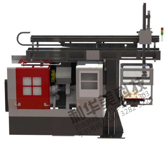 單機單臂桁架機械手配點陣料倉